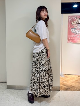 「ORiental TRaffic（オリエンタルトラフィック）のアイテム（パンプス）」を使った、azuさん（レディース・170cm）の秋コーディネート