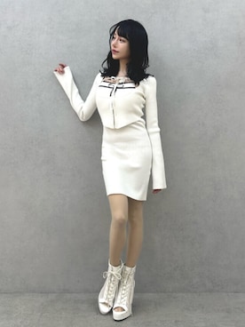 NANAKOさん（レディース・153cm）の冬コーディネート