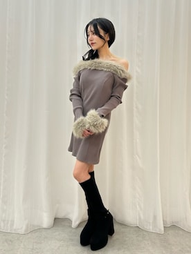 「女子会」｜NANAKOさん（レディース・153cm）の秋コーディネート