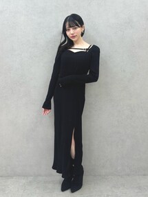 ベルテッドリブワンピース｜イートミー（EATME）公式通販｜RUNWAY
