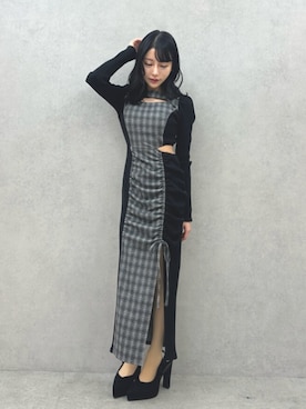 NANAKOさん（レディース・153cm）の冬コーディネート