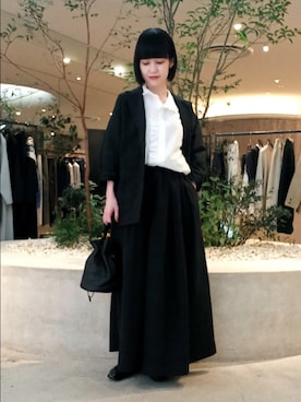 「アイテム（雑貨/ホビー）」を使った、トダカさん（レディース・160cm）の秋コーディネート
