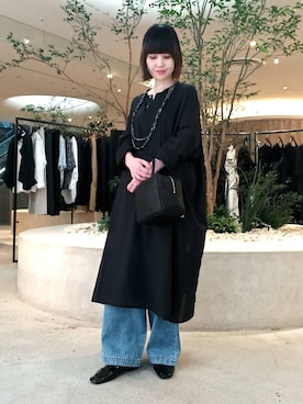 「アイテム（チュニック）」を使った、nanaさん（レディース・160cm）の夏コーディネート
