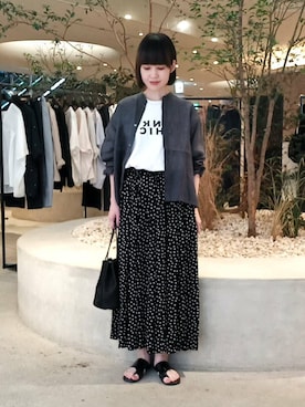 nanaさん（レディース・160cm）の夏コーディネート