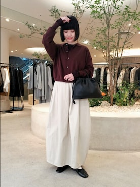 「アイテム（雑貨/ホビー）」を使った、トダカさん（レディース・160cm）の秋コーディネート