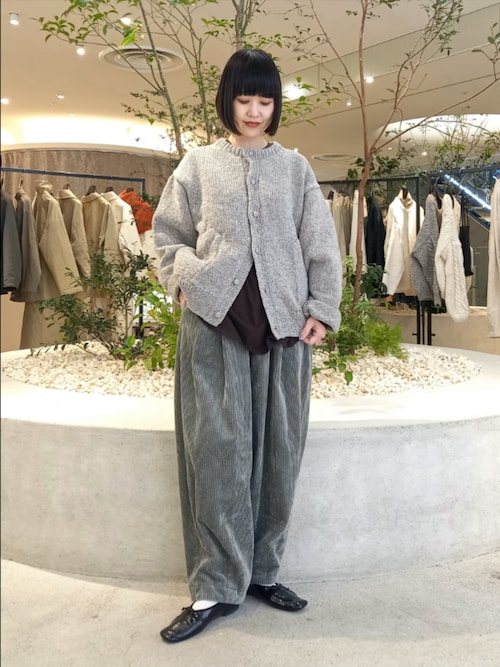 2サイズ展開』ペルーニットカーディガン（ニット/セーター）｜か