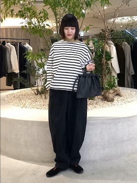 「アイテム（雑貨/ホビー）」を使った、トダカさん（レディース・160cm）の秋コーディネート