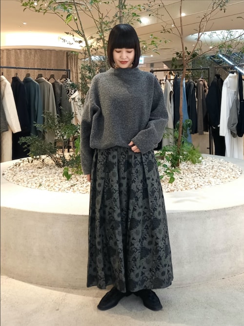 最終お値下げ❗️リバティプリントスカート グレー系 かぐれ｜リバティプリントスカート | Rakuten Fashion(楽天