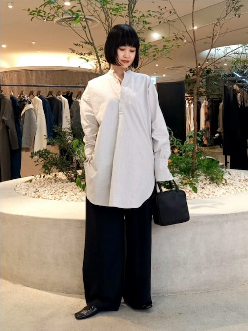 Cotton tunic shirts（シャツ/ブラウス）｜かぐれ（カグレ）の