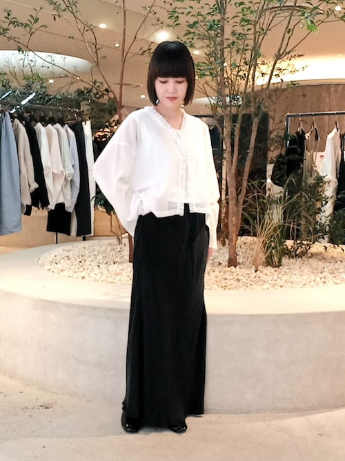 『2サイズ展開』キュプラスカート