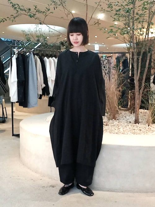コットンクロップドパンツ