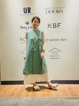 お鶴さん(レディース・153cm)の夏コーディネート