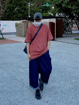 「plain-me（プレインミー）のアイテム（財布/小物）」を使った、thesalmon37さん（レディース・165cm）の夏コーディネート