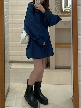 「179/WG（イチナナキュウダブルジー）のアイテム」を使った、ぽさん（レディース・155cm）の春コーディネート