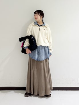 「アイテム（キーホルダー）」を使った、mamiさん（レディース・150cm）の秋コーディネート