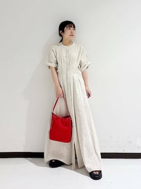 「PHILIPPE AUDIBERT（フィリップ オーディベール）のアイテム（アクセサリー）」を使った、maaamii02さん（レディース・150cm）の夏コーディネート