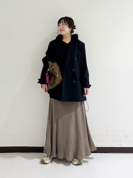 「アイテム（キーホルダー）」を使った、mamiさん（レディース・150cm）の秋コーディネート