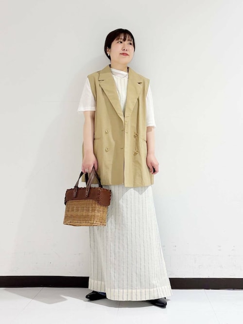 no sleeve slit jacket（その他アウター）｜LAATO（ラート）の 