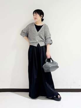 「アイテム（タンクトップ）」を使った、maaamii02さん（レディース・150cm）の夏コーディネート