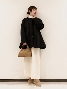 「suicoke（スイコック）のアイテム」を使った、maaamii02さん（レディース・149cm）の冬コーディネート