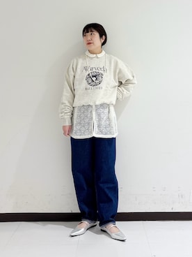 「LAATO（ラート）のアイテム」を使った、mamiさん（レディース・150cm）の冬コーディネート