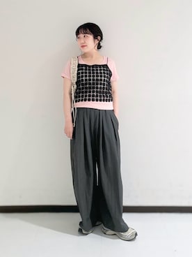 「帰省コーデ」｜mamiさん（レディース・150cm）の春コーディネート
