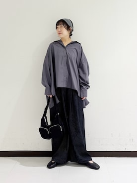 「アイテム（ヘアバンド）」を使った、mamiさん（レディース・150cm）の秋コーディネート