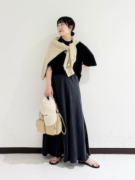 「アイテム（Tシャツ/カットソー）」を使った、maaamii02さん（レディース・150cm）の夏コーディネート
