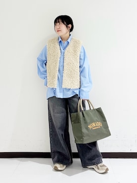 「アイテム（その他アウター）」を使った、mamiさん（レディース・150cm）の夏コーディネート