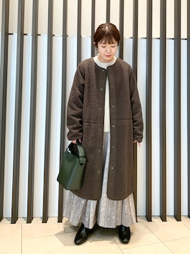 「URBAN RESEARCH Sonny Label（アーバンリサーチサニーレーベル）のアイテム（ブーツ）」を使った、maaamii02さん（レディース・148cm）の秋コーディネート