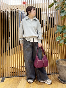 「アイテム（ヘアバンド）」を使った、mamiさん（レディース・150cm）の秋コーディネート