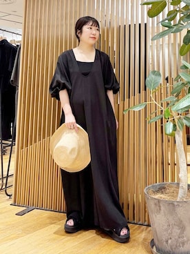 「URBAN RESEARCH（アーバンリサーチ）のアイテム（ワンピース）」を使った、maaamii02さん（レディース・150cm）の夏コーディネート