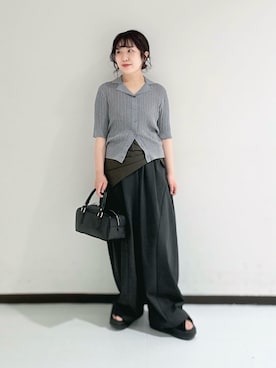 「LAATO（ラート）のアイテム」を使った、mamiさん（レディース・150cm）の夏コーディネート