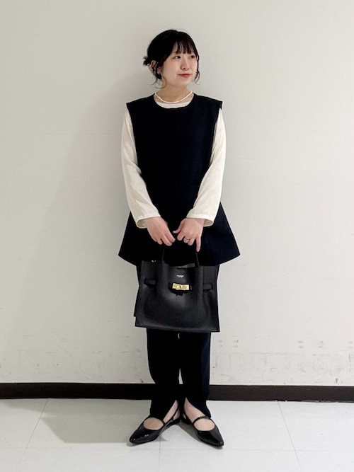 新品タグ付◉サテンストライプ切替ブラウス DOORS  ブラウン URBAN RESEARCH DOORS（アーバンリサーチドアーズ）の「サテン