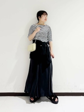 「ITTI（イッチ）のアイテム」を使った、maaamii02さん（レディース・150cm）の夏コーディネート