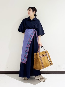 「アイテム（キーホルダー）」を使った、mamiさん（レディース・150cm）の夏コーディネート