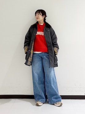 「URBAN RESEARCH（アーバンリサーチ）のTeya　Almost Sweat（スウェット）」を使った、mamiさん（レディース・150cm）の秋コーディネート