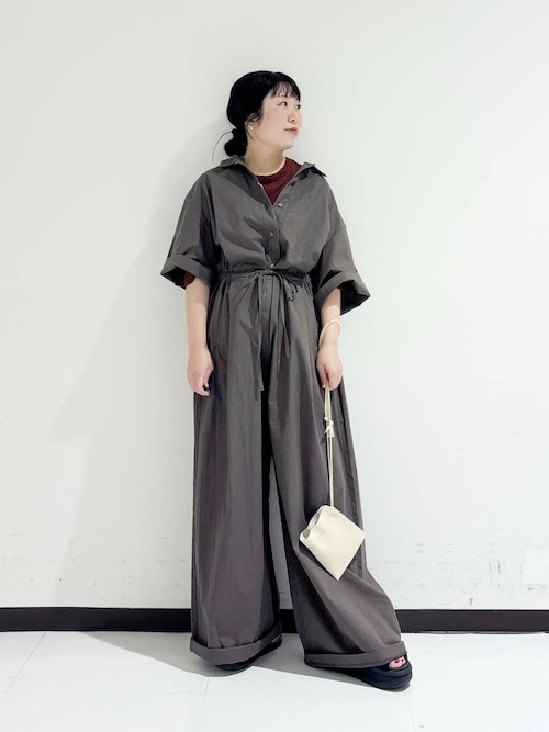 new basic　ドライツイストシアーTシャツ