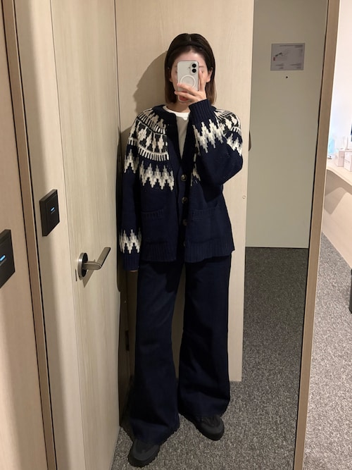 El mar ノルディックニットカーディガン（カーディガン/ボレロ