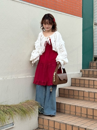 Freada/フリーダ 2WAYレースボレロ & チャップス パンツを使った人気 