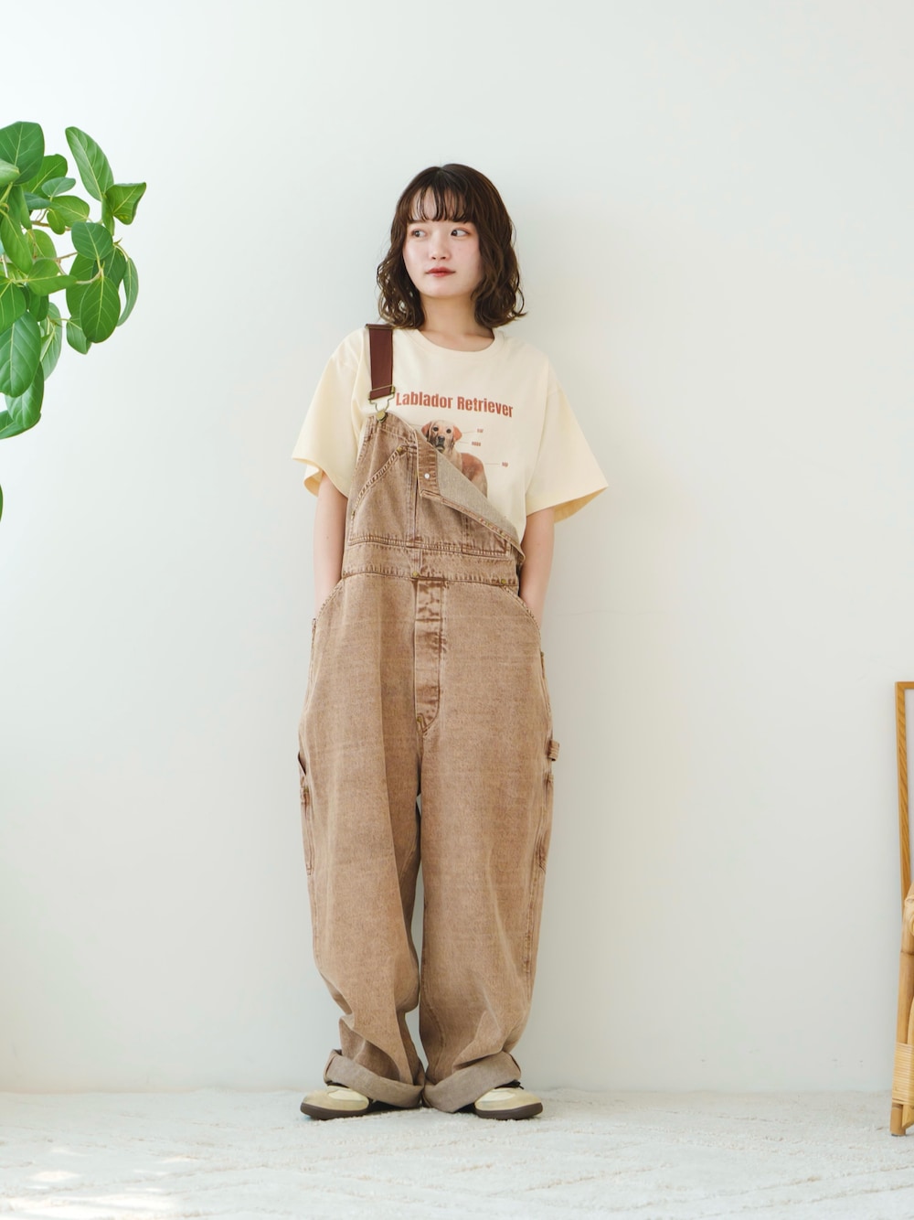 eLurのサロペット/オーバーオールを使った人気ファッション