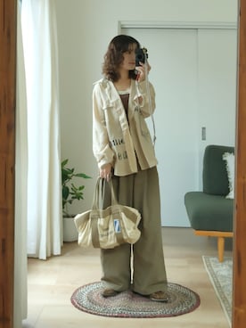 「PAYDAY(ペイデイ)のアイテム」を使った、木村 星南(せな)さん(レディース・162cm)の夏コーディネート