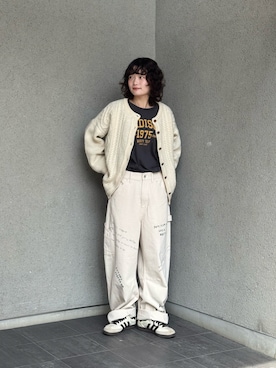 「RAGEBLUE（レイジブルー）のアイテム」を使った、木村 星南（せな）さん（レディース・162cm）の春コーディネート