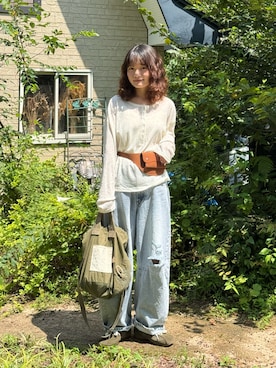 木村 星南(せな)さん(レディース・162cm)の夏コーディネート
