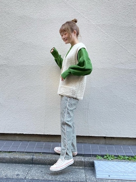 木村 星南（せな）さん（レディース・162cm）の冬コーディネート