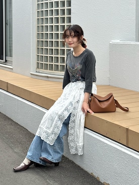 木村 星南(せな)さん(レディース・162cm)の春コーディネート