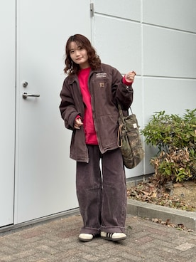 木村 星南（せな）さん（レディース・162cm）の冬コーディネート