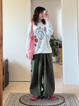 木村 星南（せな）さん（レディース・162cm）の春コーディネート