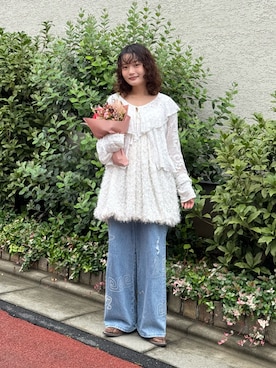 「アイテム（ワンピース/ドレス）」を使った、木村 星南（せな）さん（レディース・162cm）の夏コーディネート
