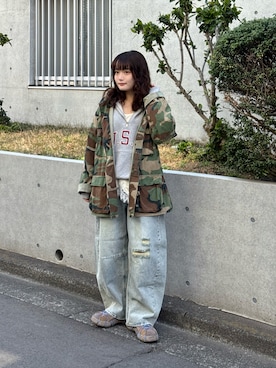 「THE YOn（ザヨン）のアイテム」を使った、木村 星南（せな）さん（レディース・162cm）の冬コーディネート